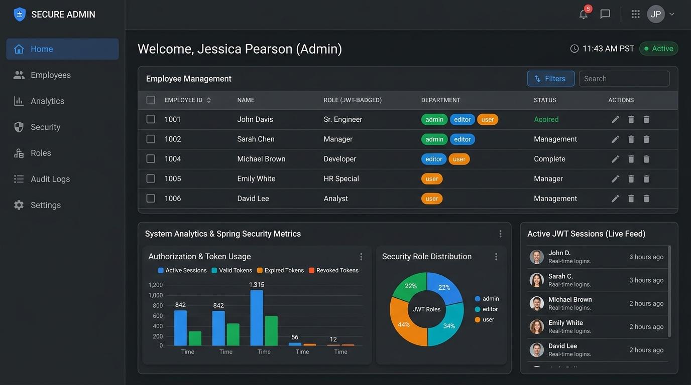 Enterprise Employee Management & RBAC System