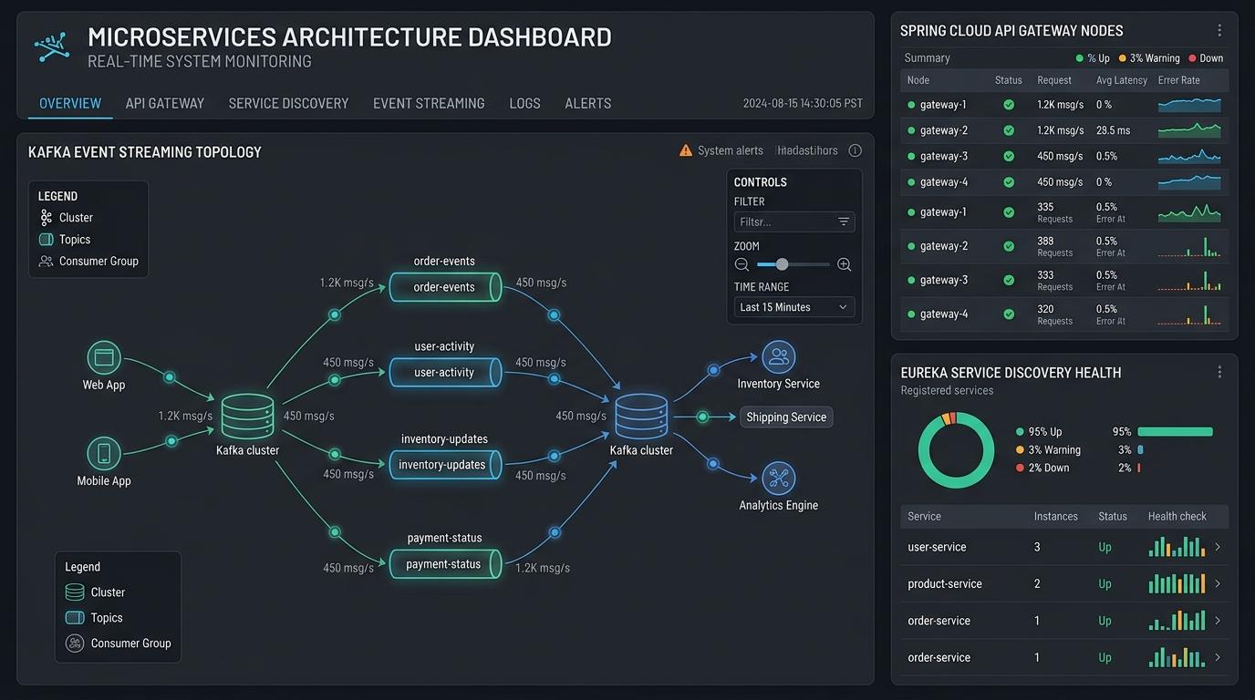 Event-Driven Microservices E-Commerce Core